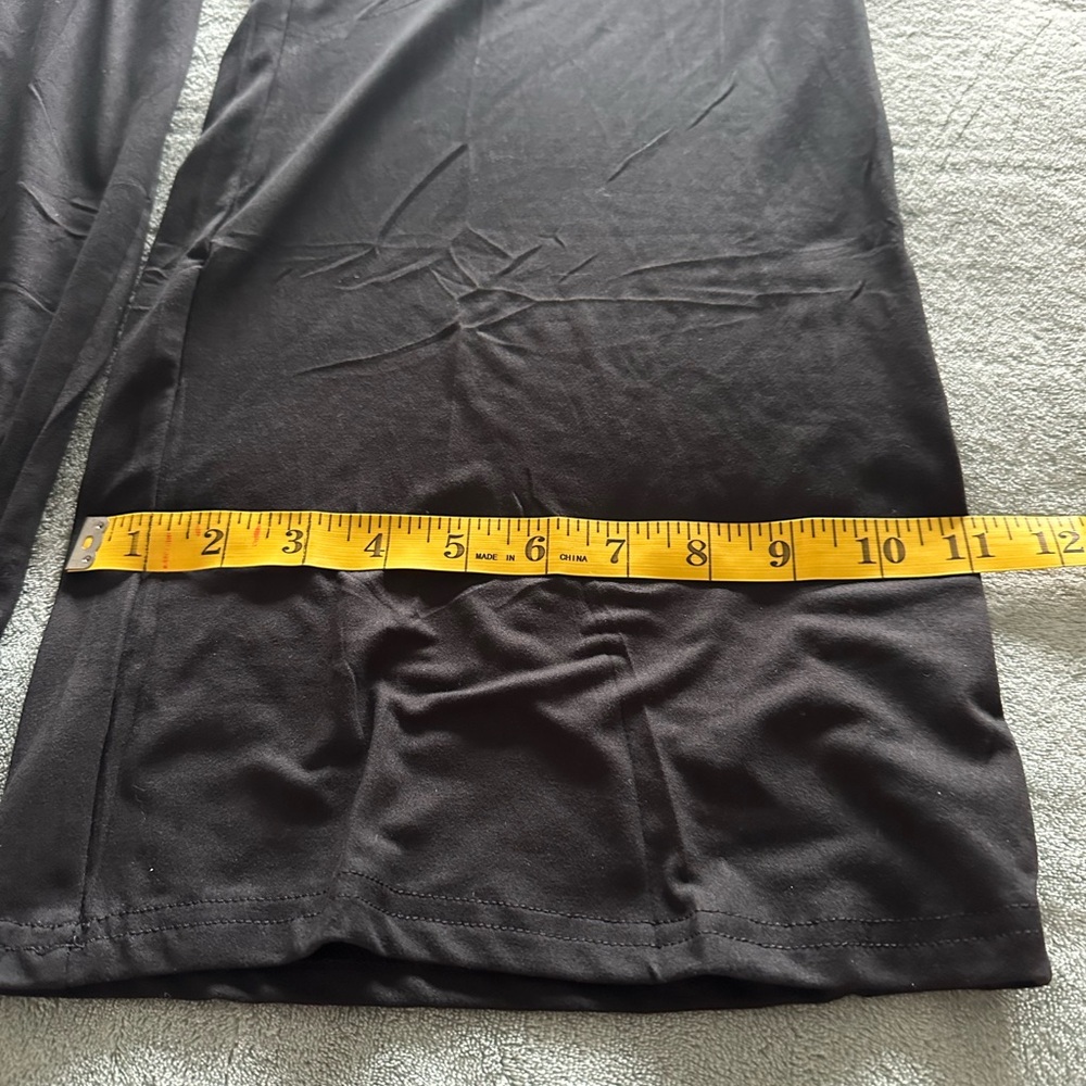 Unbranded black wide leg trousers, small, new without tags, with pockets. - Picture 8 of 8